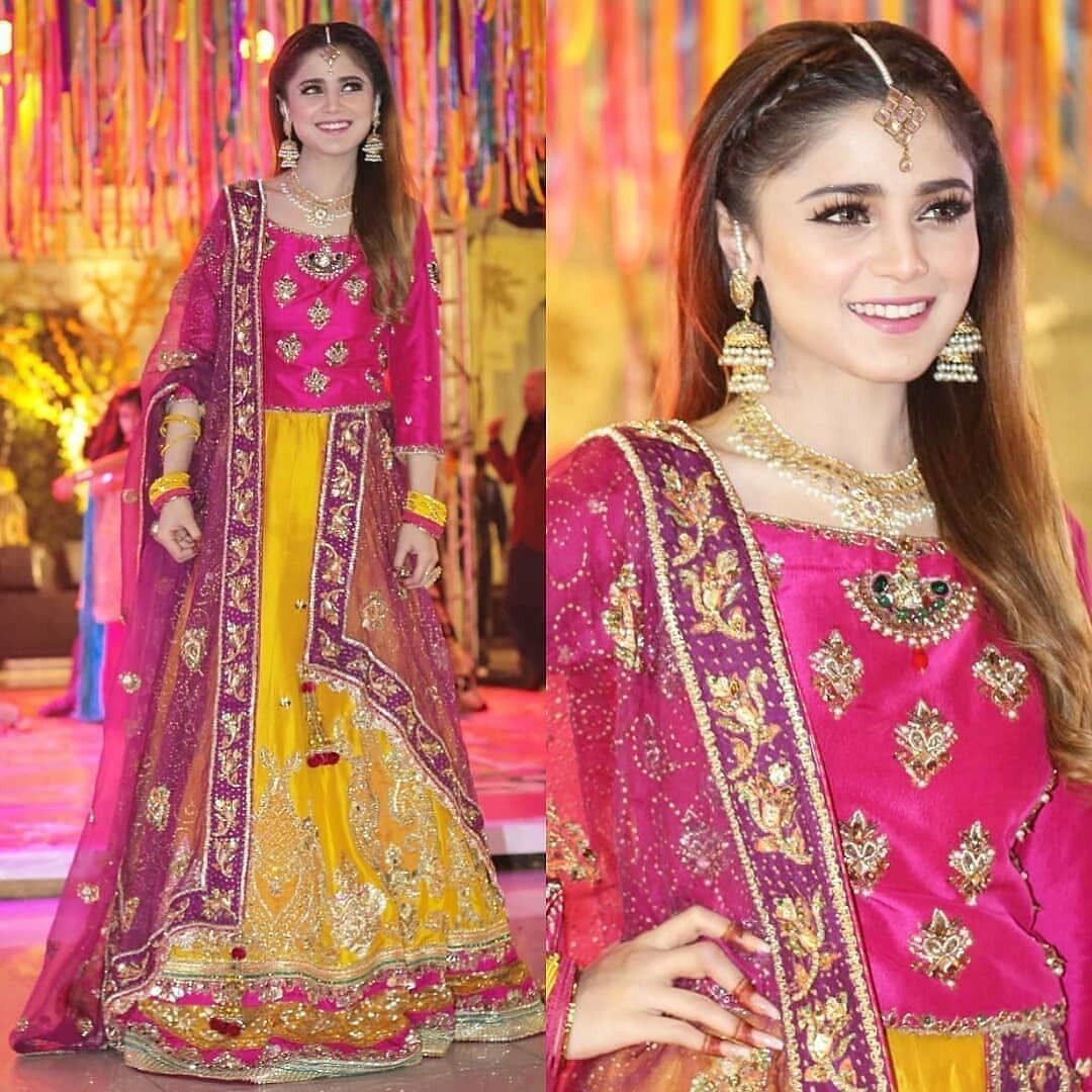 Pakistani Singer And Scriptwriter Aima Baig Rocked At Her Sister’s Mehendi
