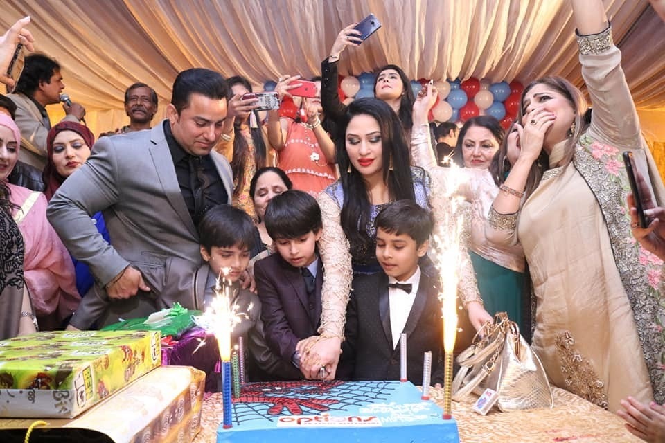Humaira Arshad Celebrated Birthday of her Son