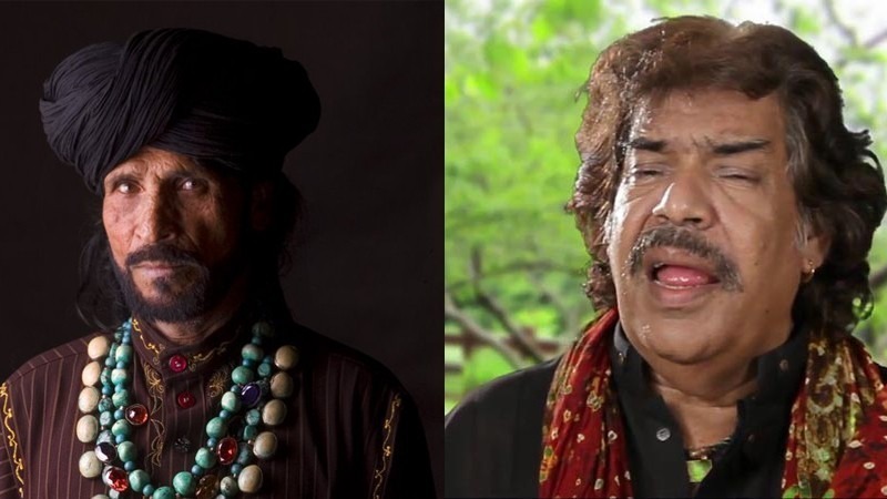 Sufi Singer Saen Azhoor & Folk Singer Shoukat Ali received Grant Cheques from CM