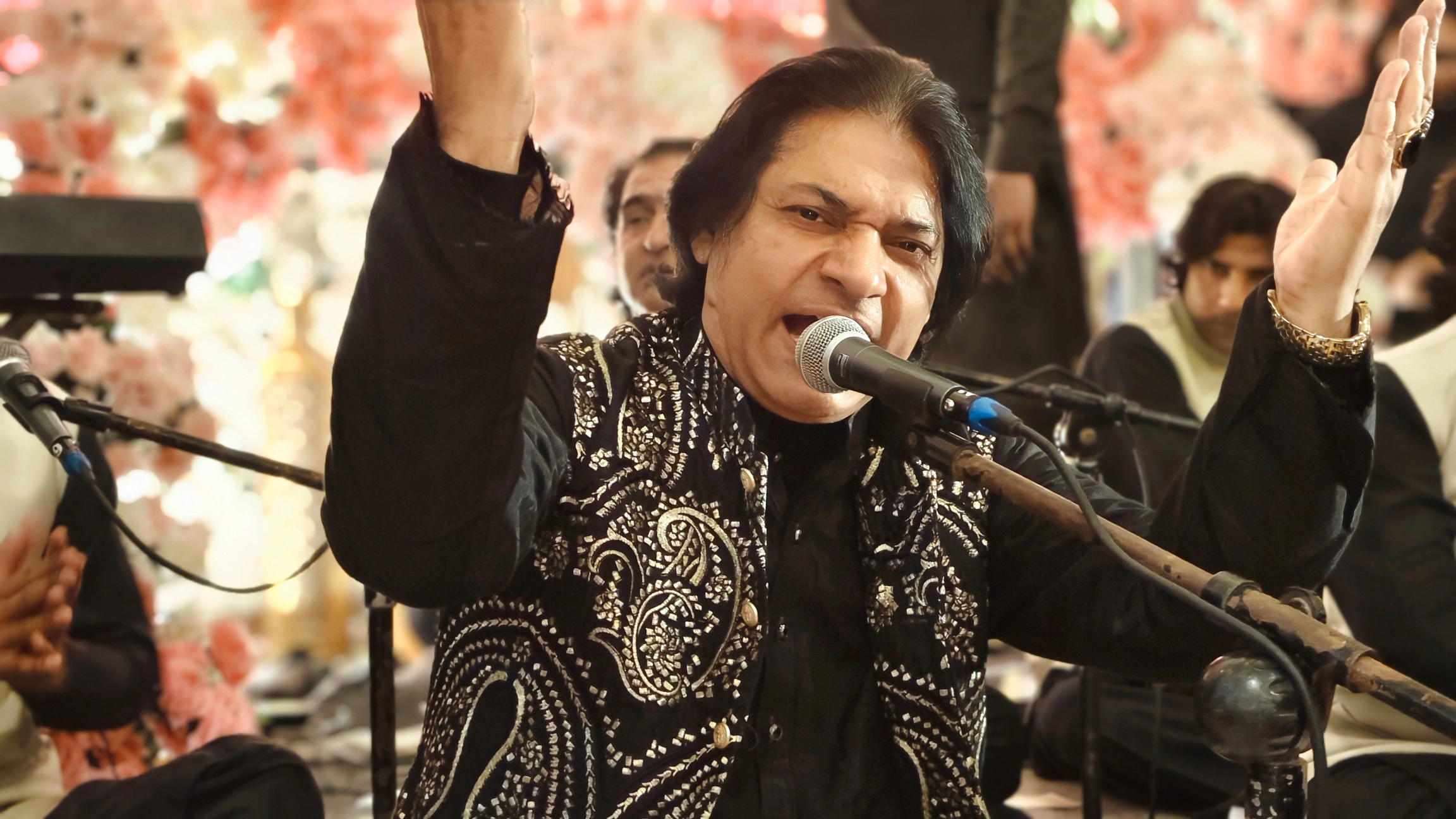 Sher Miandad Khan Qawwal performed at Qawwali Night near BNU in Lahore