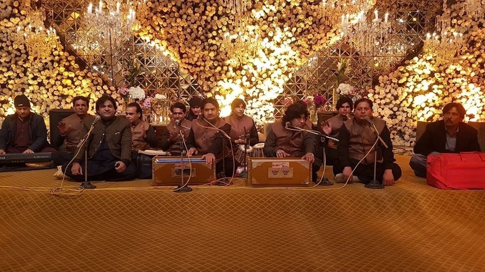 Sher Miandad performed Qawali at Barki Road Lahore
